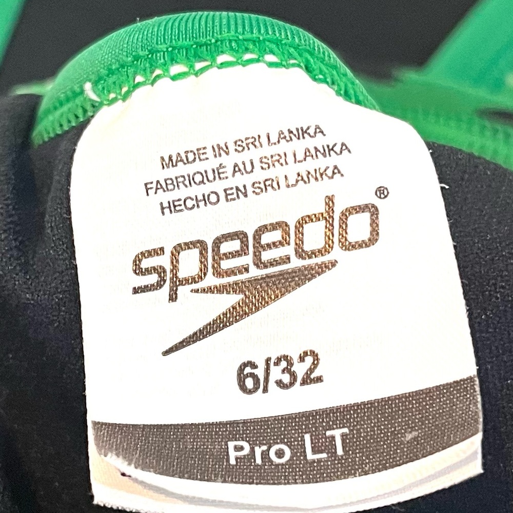 Speedo Wave Wall Crossback Pro LT One Piece Swimsuit - Size 6 - Picture 6 of 8